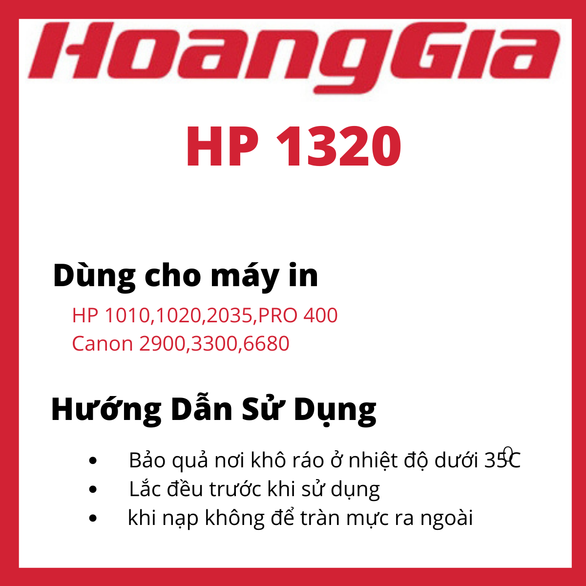 Combo 3 chai mực đổ máy in HP