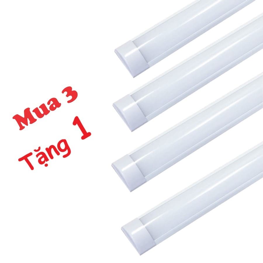 combo 4 bộ led tuýp bán nguyệt 1.5m 48w