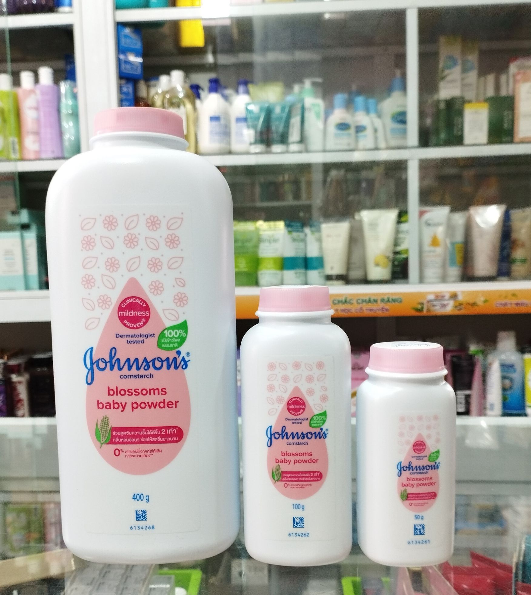 [HCM]Phấn Rôm Baby Johnsons Thái Lan ( hồng)