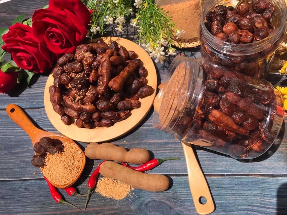 Me Lào Muối Tôm Trai Đẹp 500G