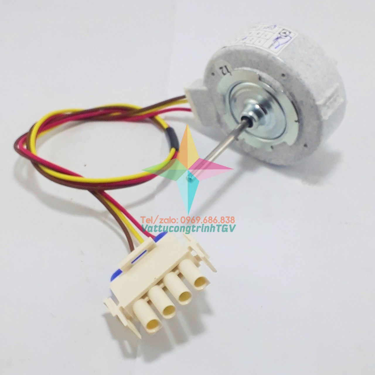 Motor quạt đúc 12V - 3 dây cho Tủ lạnh ELECTROLUX