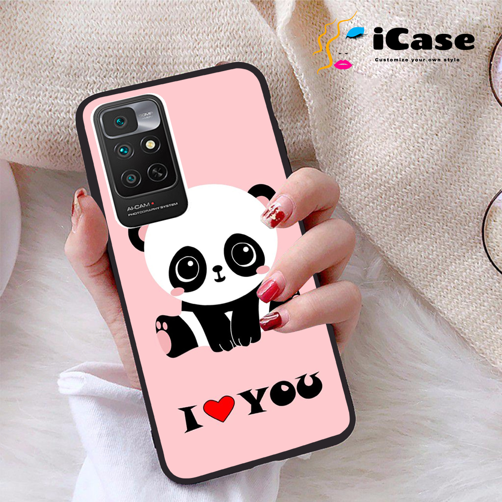 Ốp lưng Xiaomi Redmi Note 11 4G viền dẻo TPU BST Panda