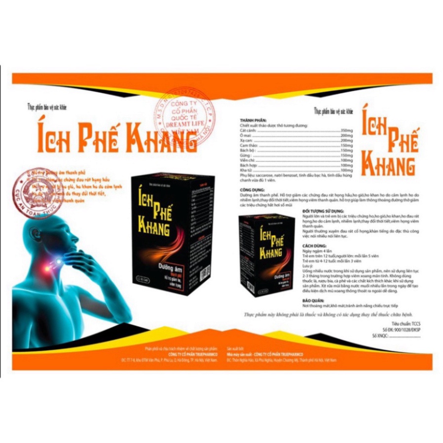 ÍCH PHẾ KHANG - MẪU MỚI AN PHẾ PLUS