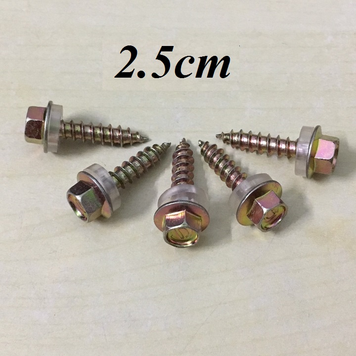 2.5CM - 100 Con VÍT BẮN TÔN GỖ - VÍT GỖ