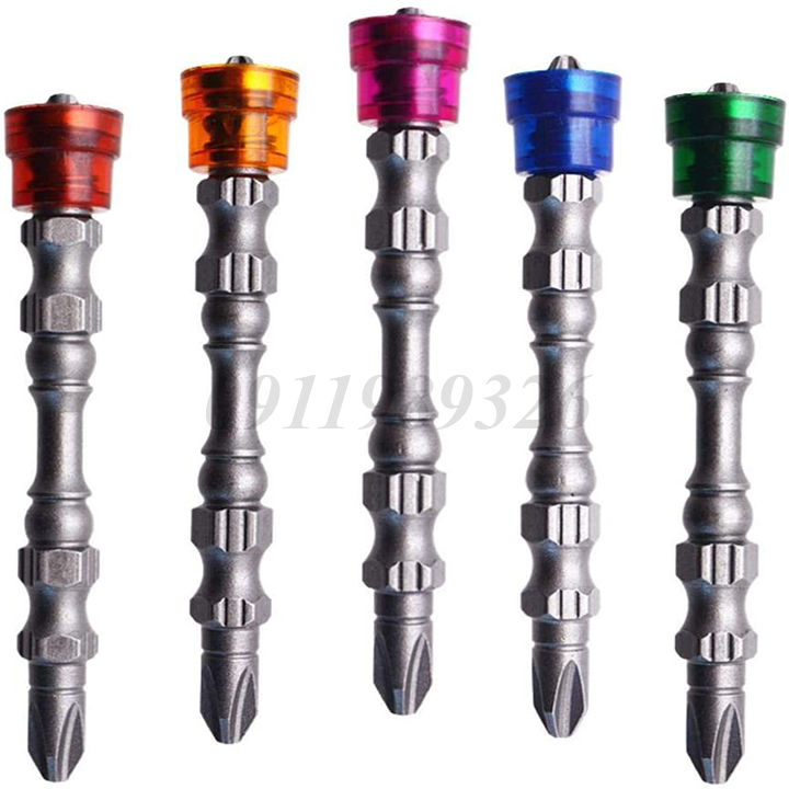 [HCM]Bộ 5 mũi bắt vít bake 2 đầu - Đầu bắt vít 4 cạnh PH2 lực hút lớn
