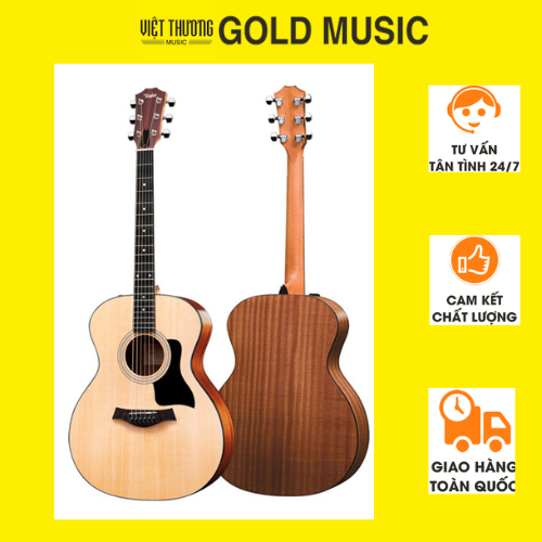 Đàn Guitar Taylor Academy A10 – Dreadnought Mặt Gỗ Sitka Spruce Solid, Lưng Hông Gỗ Sapele Ghép, Thiết Kế Tay Vịn, Kèm Túi Gig Bag