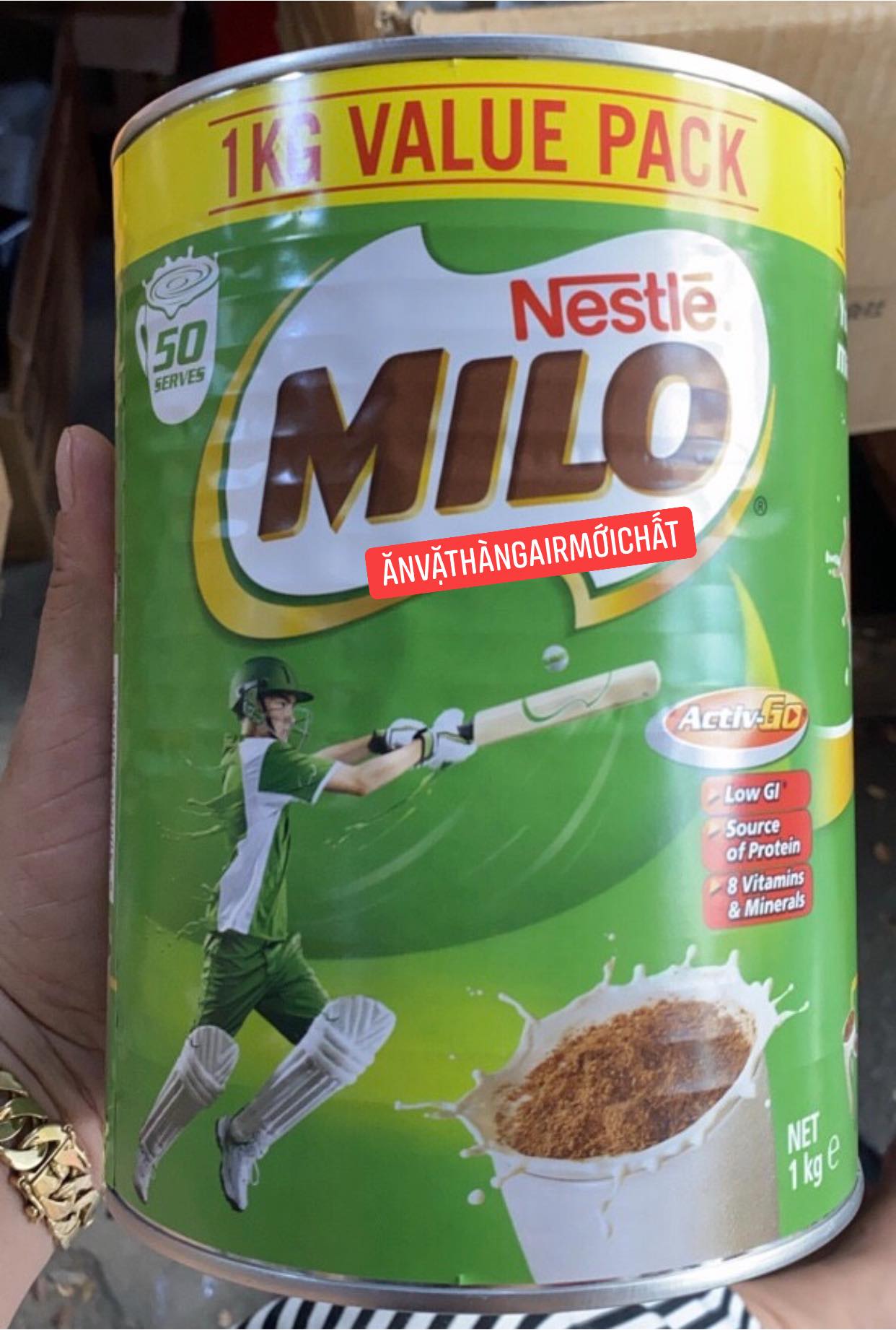 [NEW DATE 04/2025]Sữa Bột Milo Úc Hộp 1 Kg