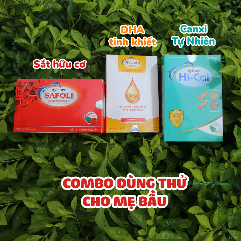 Bộ sản phẩm Avisure cho mẹ bầu