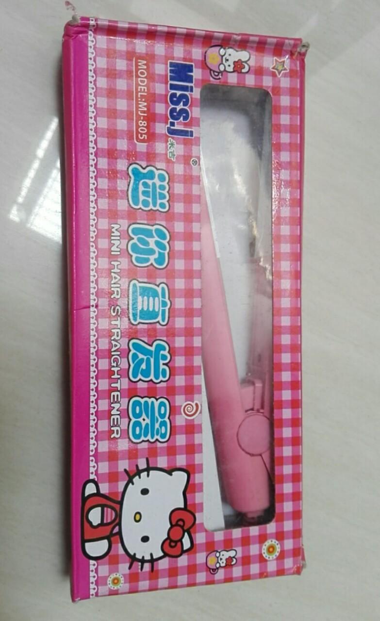 MÁY KẸP BẤM TÓC XÙ MINI KITTY ( HỒNG)  - Giá bán xã kho