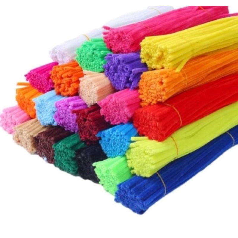 Dụng cụ uốn tóc Premlock ( Kẽm nhung bó 100 sợi nhiều màu )