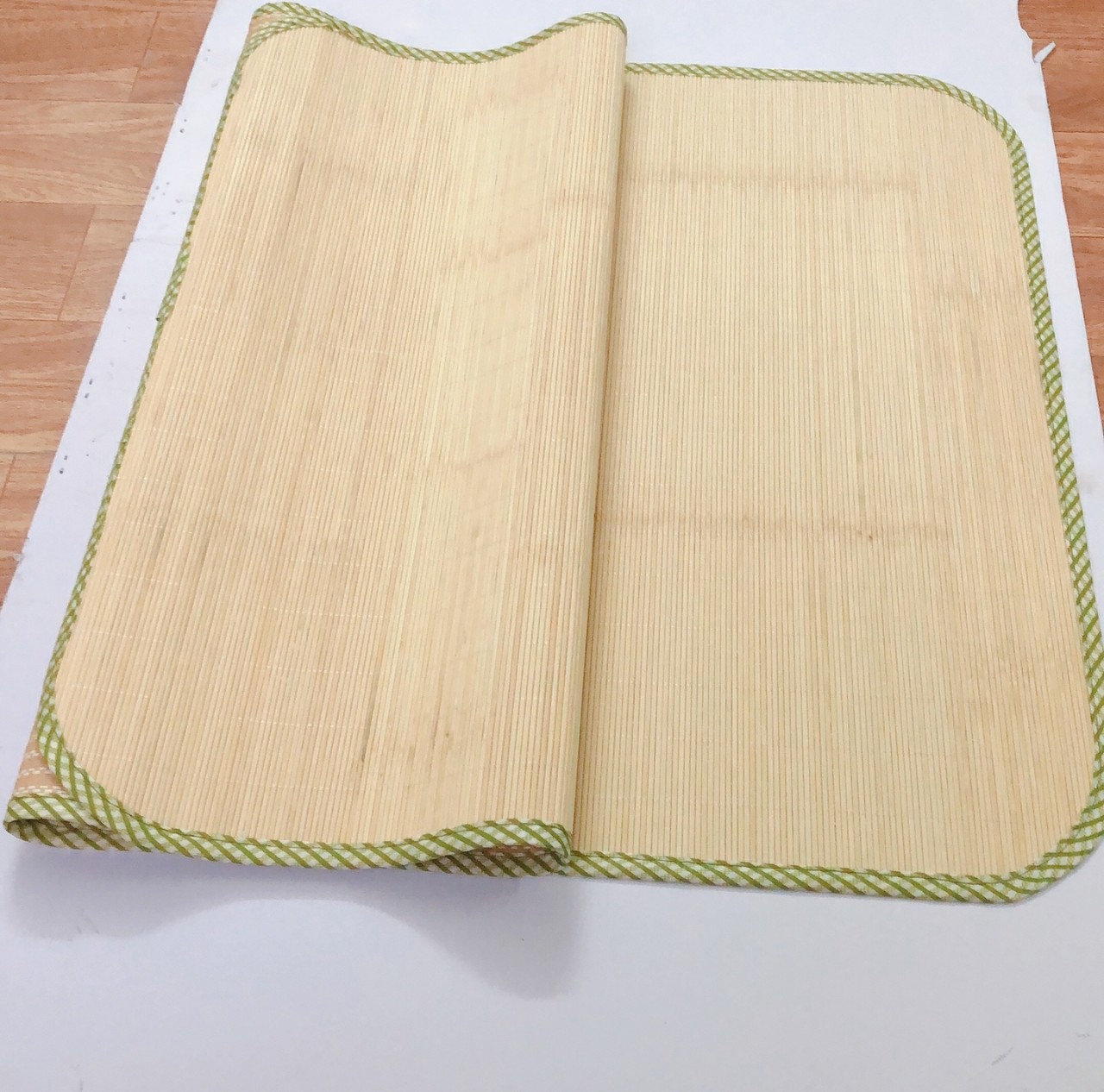 Chiếu TĂM TRE Bamboo kích thước 60×110cm ( MÀU SÁNG)