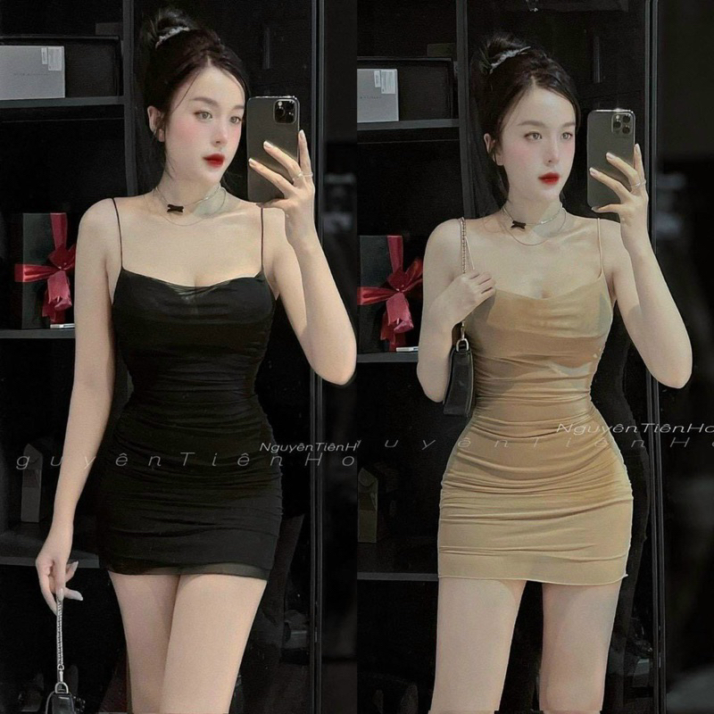 Đầm body lưới đuôi cá (SN022)