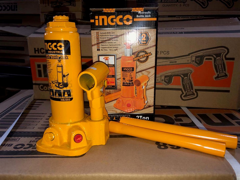 2 tấn Con đội thủy lực INGCO HBJ202