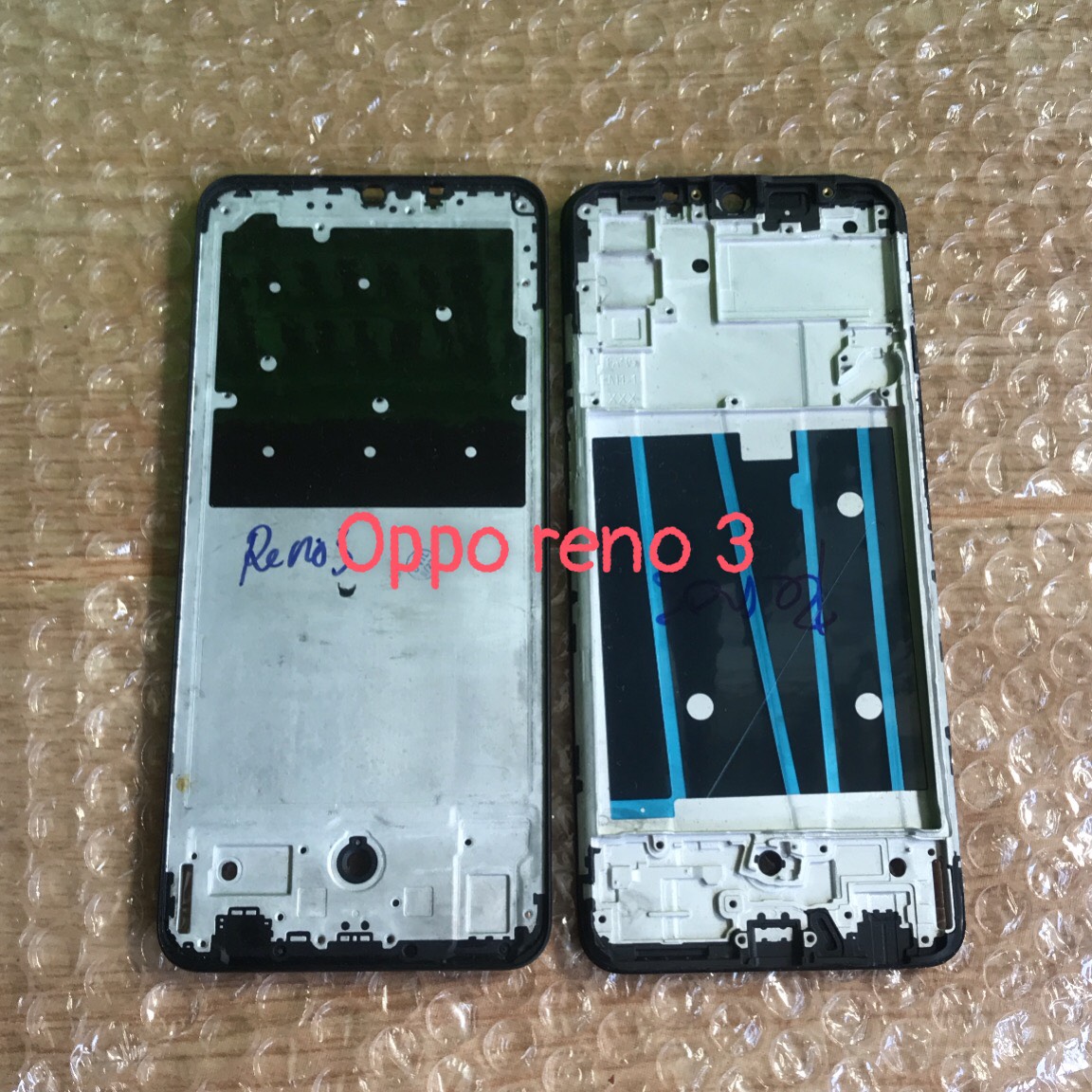 Bộ Vỏ Zin oppo Reno3, Reno 3 (kèm kính camera và nút bấm)