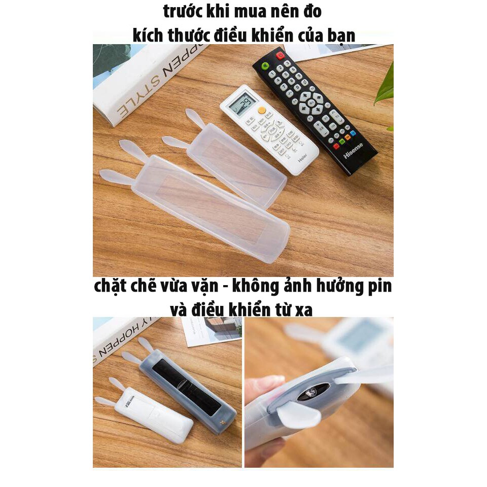 SÉT 2 chiếc Vỏ Bọc Điều Khiển tivi, máy lạnh dạ quang