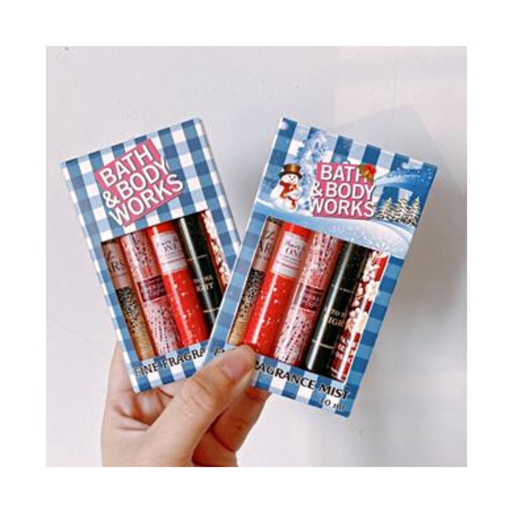 Set 5 chai xịt thơm Bath & Body Works
