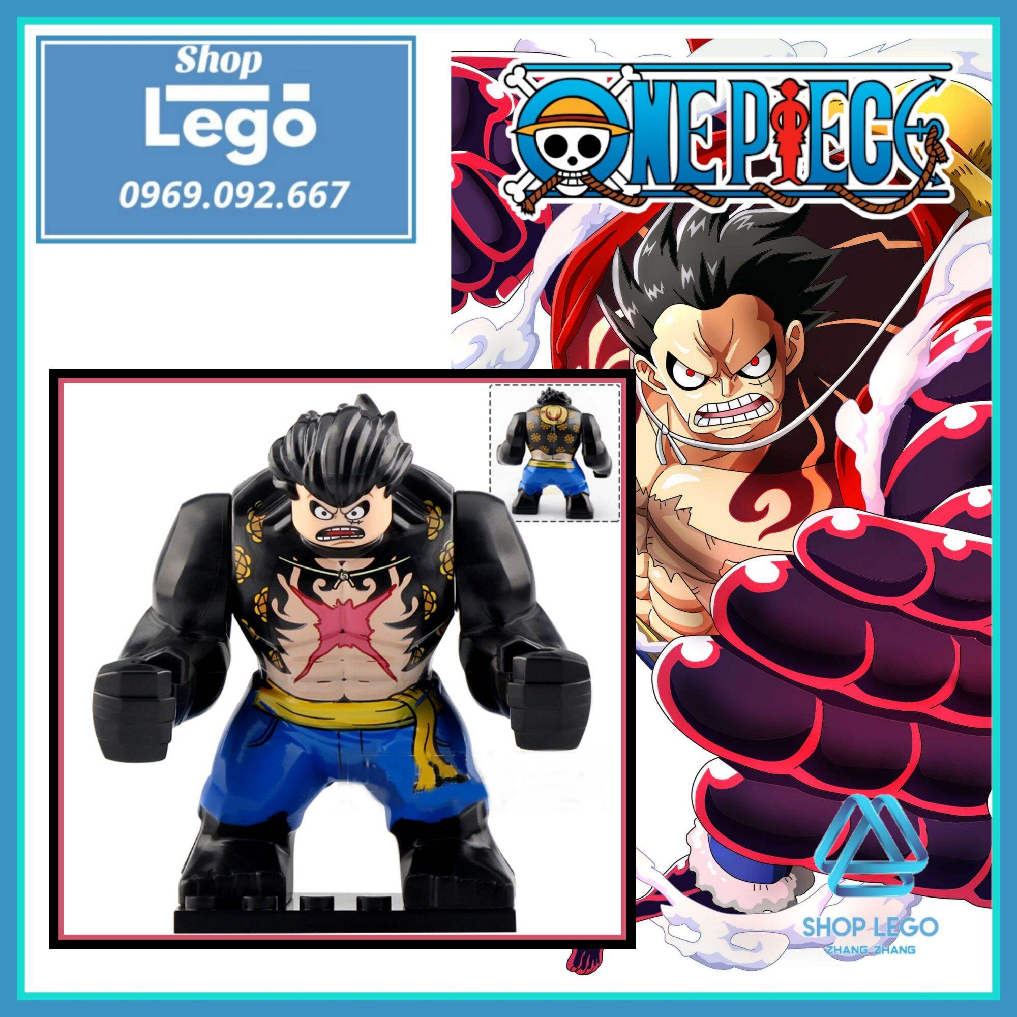 Xếp hình Luffy gear 4 Boundman: If you\'re looking for a fun and challenging puzzle, then look no further than this image of Luffy Gear 4 Boundman! Try your hand at assembling the scattered pieces to reveal the captain\'s imposing form. Every muscle and detail has been faithfully recreated in vibrant color. Get ready to bring Luffy Gear 4 to life!