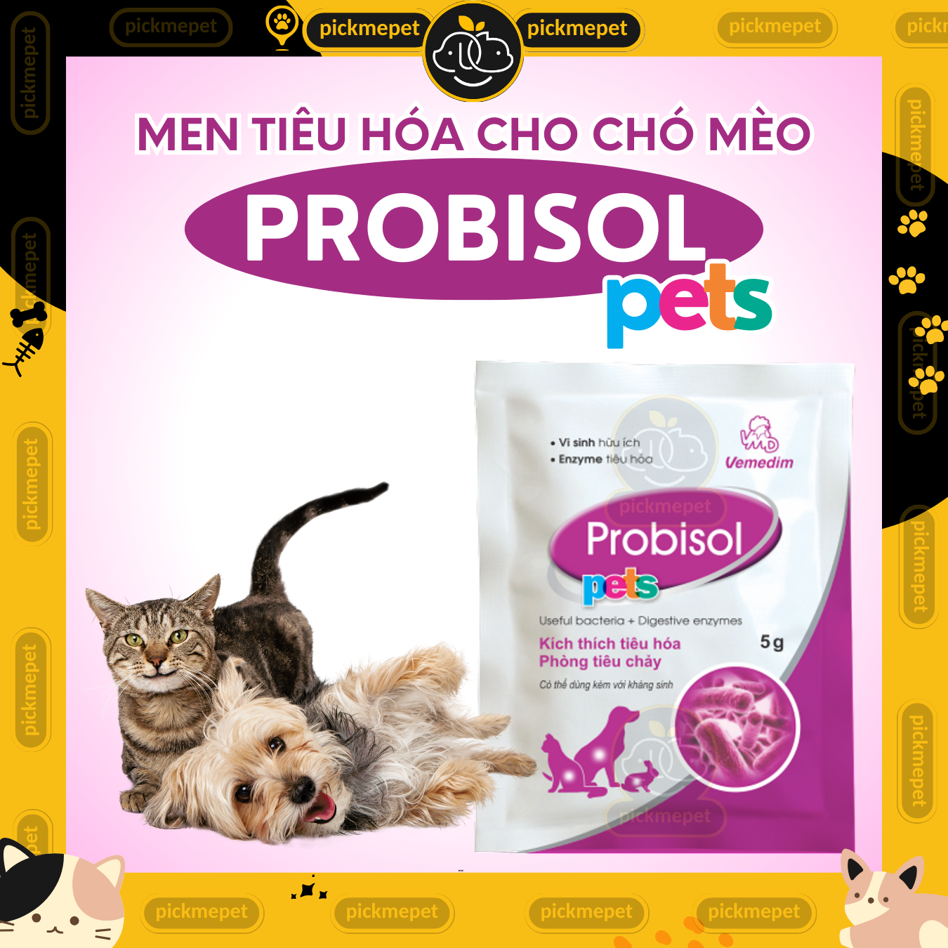Probisol Pets Digestive Enzyme for Dogs and Cats - 5g Pack