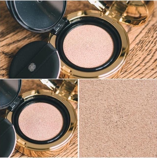 Set phấn Ohui Ultimate Cover Cushion Mesh SPF50+/PA+++ (Kèm 2 lõi phấn Ohui đen)
