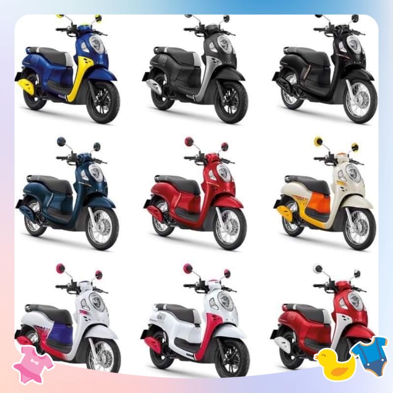 dè trước scoopy 2021 - 2023 màu trắng