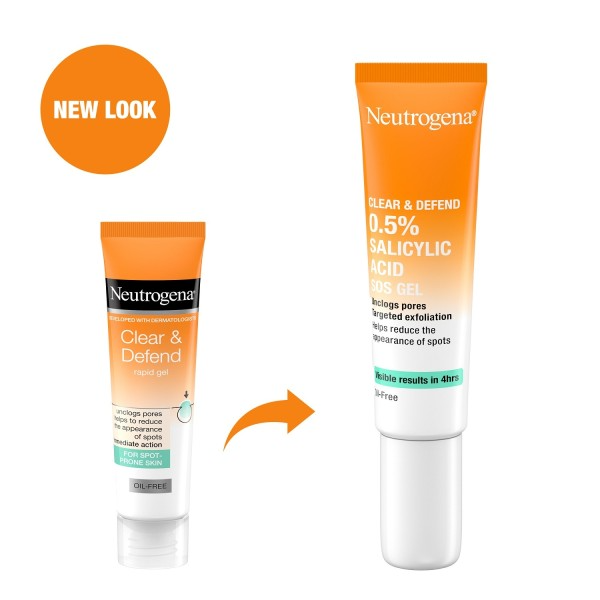 Kem kháng mụn Neutrogena Clear & Defend Rapid Gel - 15ml (Bill Anh)