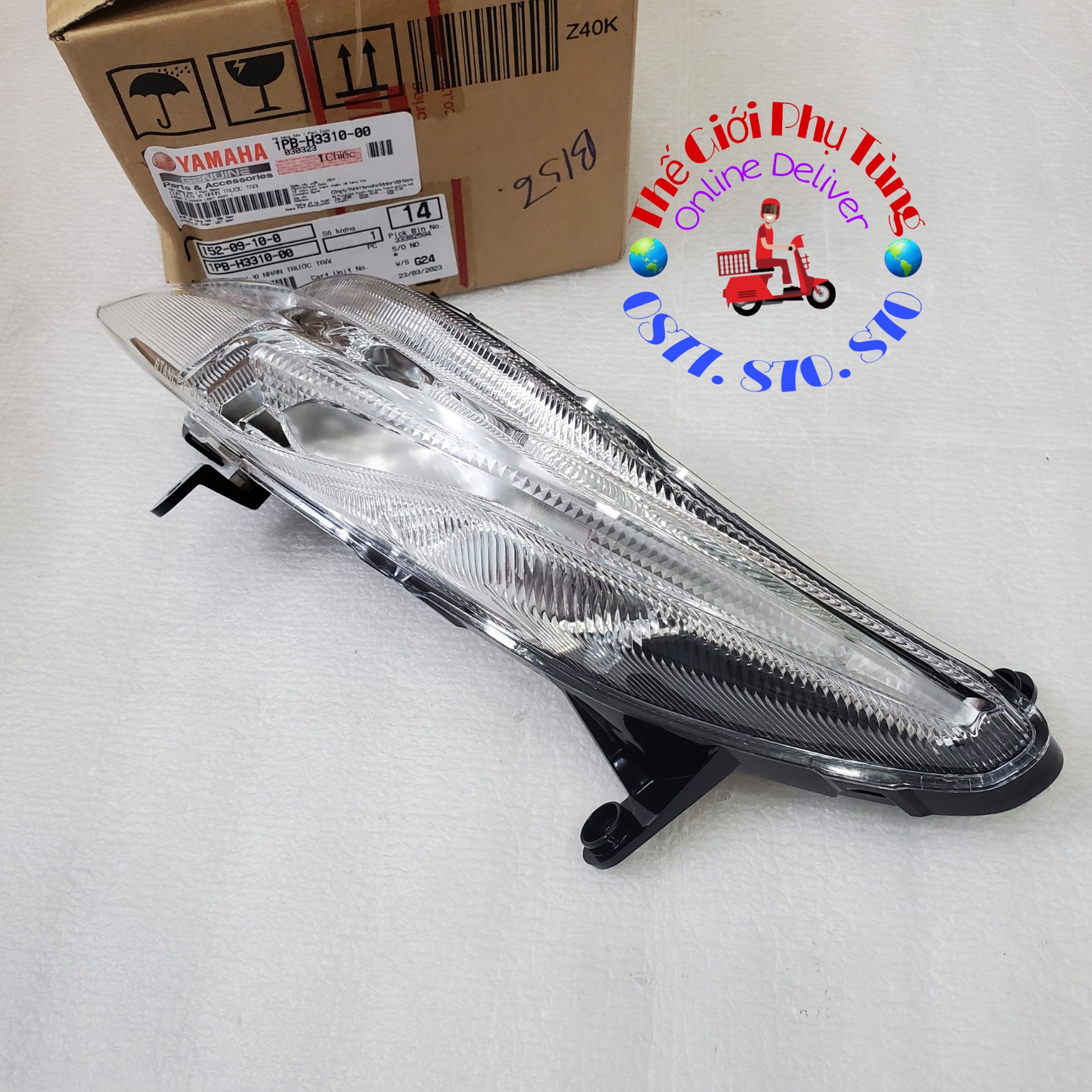 Đèn xi nhan trước jupiter fi zin yamaha vn - 1pb-h3310-00/ 1pb-h3320-00