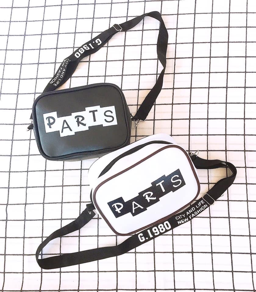 Túi đeo chéo thời trang gân Paris