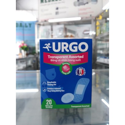 [HCM]BĂNG KEO CÁ NHÂN VẢI ĐỘ DÍNH CAO URGO