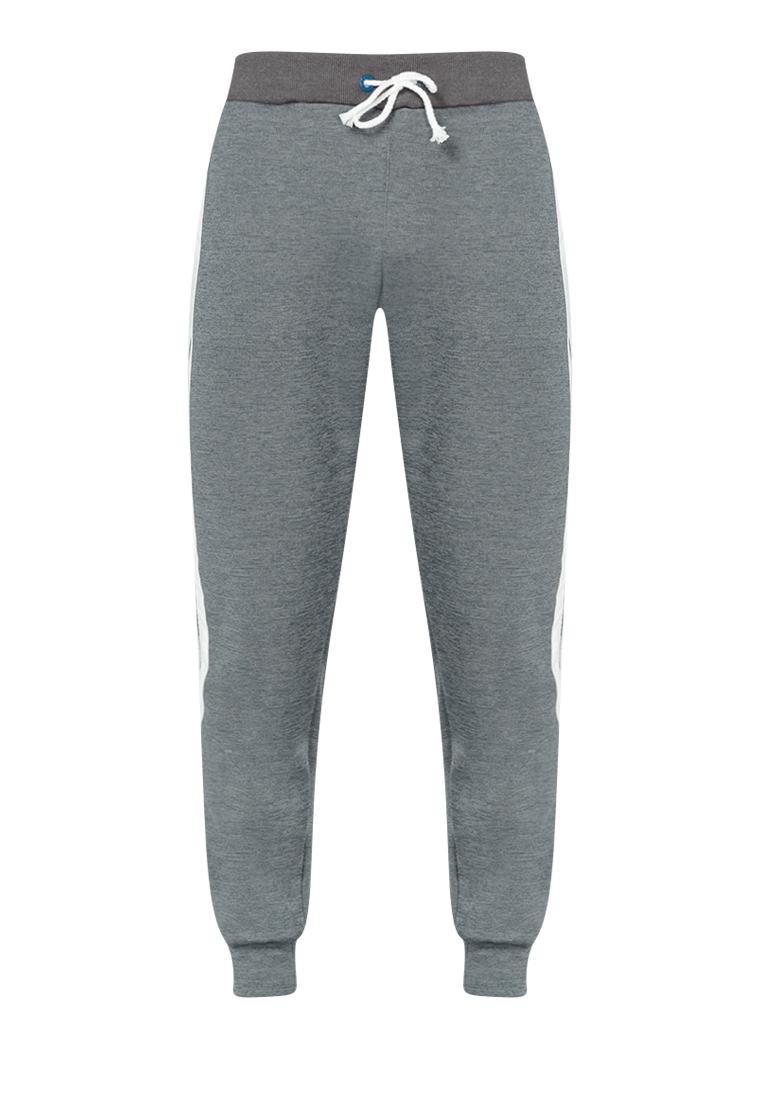 Quần Dài Thun Jogger Nam Phối Sọc 1041 (màu đen, xanh và xám)