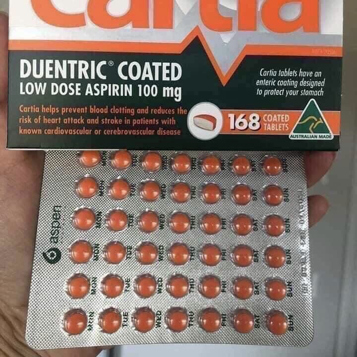 VIÊN  NGĂN NGỪA ĐỘT QUỴ CARTIA