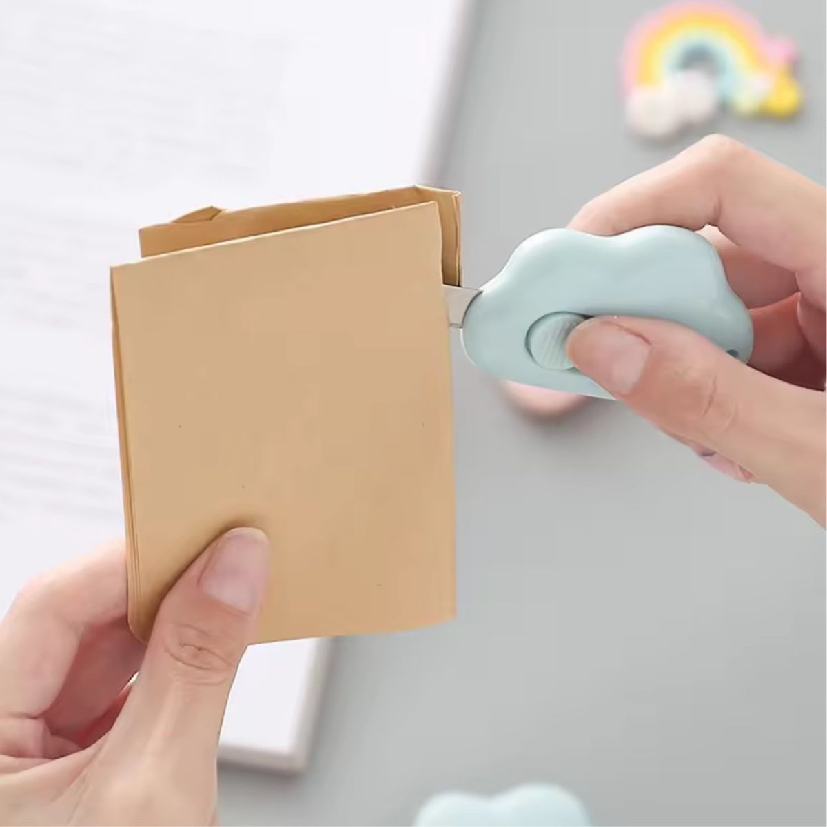 Paper knife cute cute mini cloud knife ROC knife