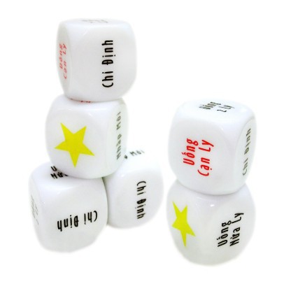 [HCMC] Tet holiday funny beer 2 PCs dice toy combo