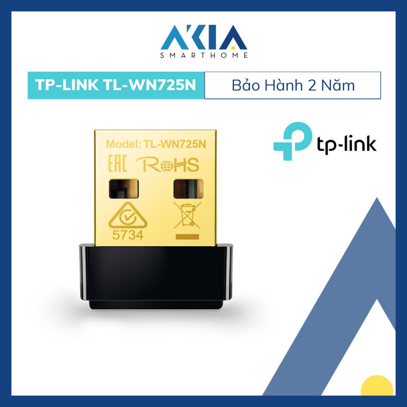 Bảng giá Bộ Thu Sóng Wifi Bằng USB TL-WN725N Chuẩn N Tốc Độ 150Mbps - Hàng Chính Hãng Phong Vũ