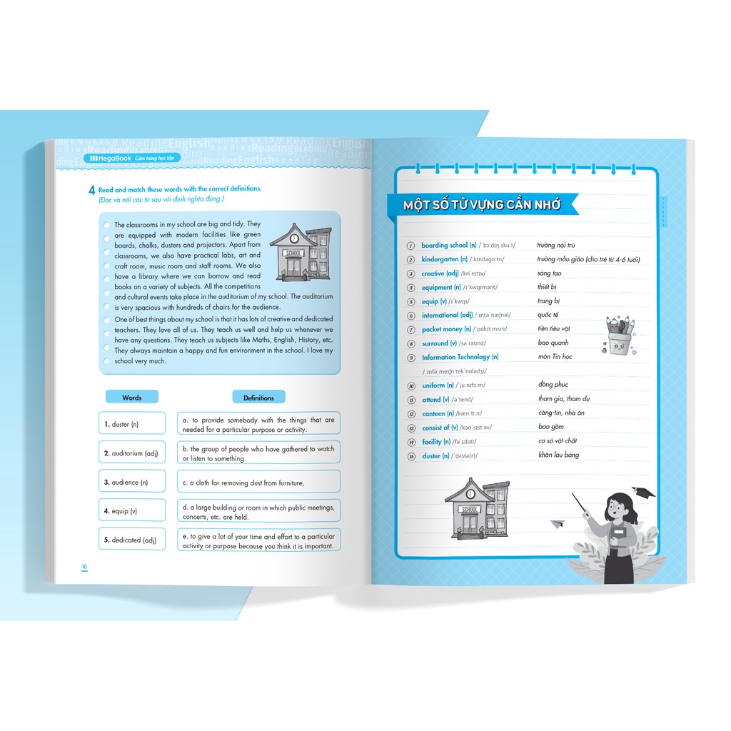 Sách Kỹ Năng Đọc Hiểu Tiếng Anh Lớp 6 (Global) - Megabook