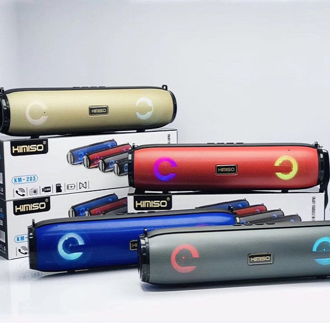 [HCM][LOA HIỆN ĐẠI ÂM THANH ĐẶC SẮC] Loa Bluetooth Kimiso KM-203 + Kèm Dây Đeo