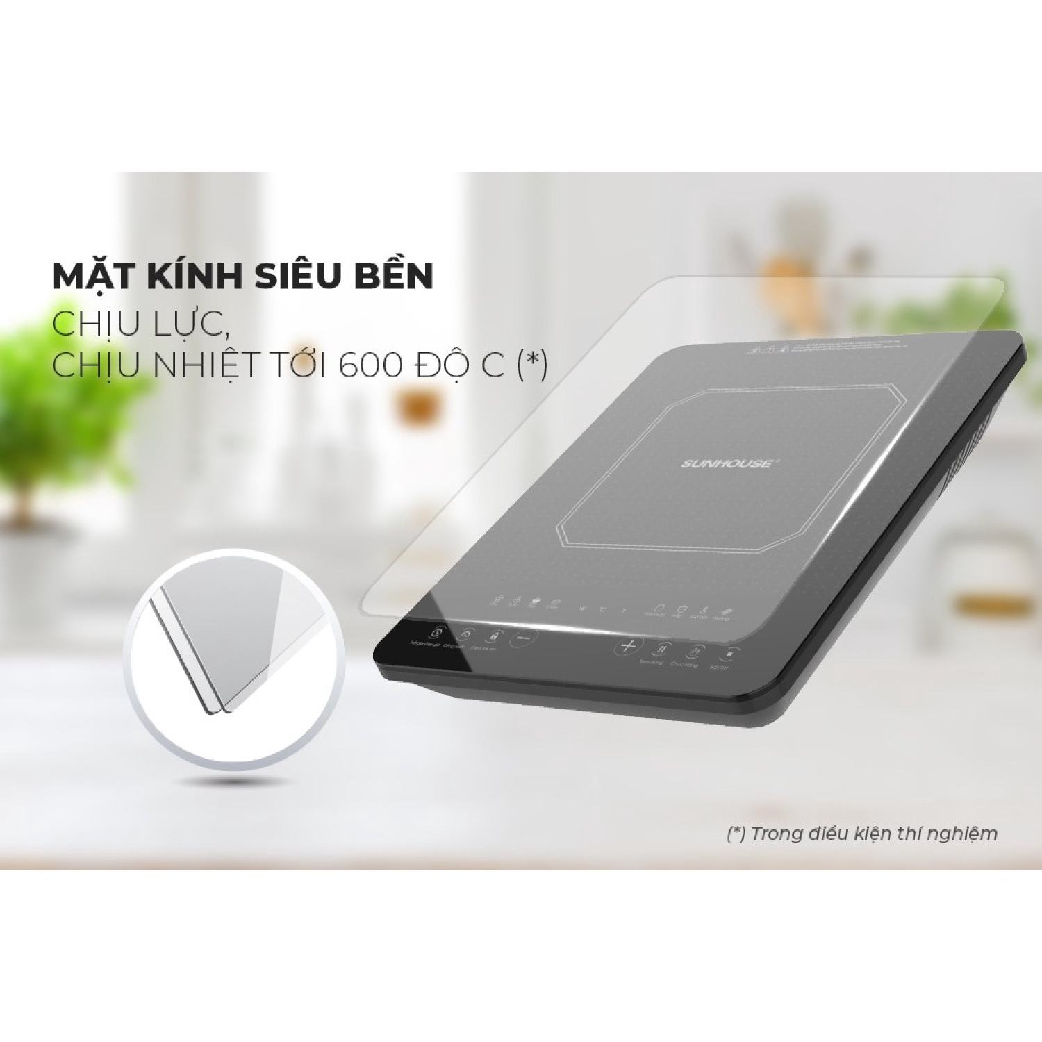 Bếp từ cảm ứng Sunhouse SHD6802 (Tặng Nồi)