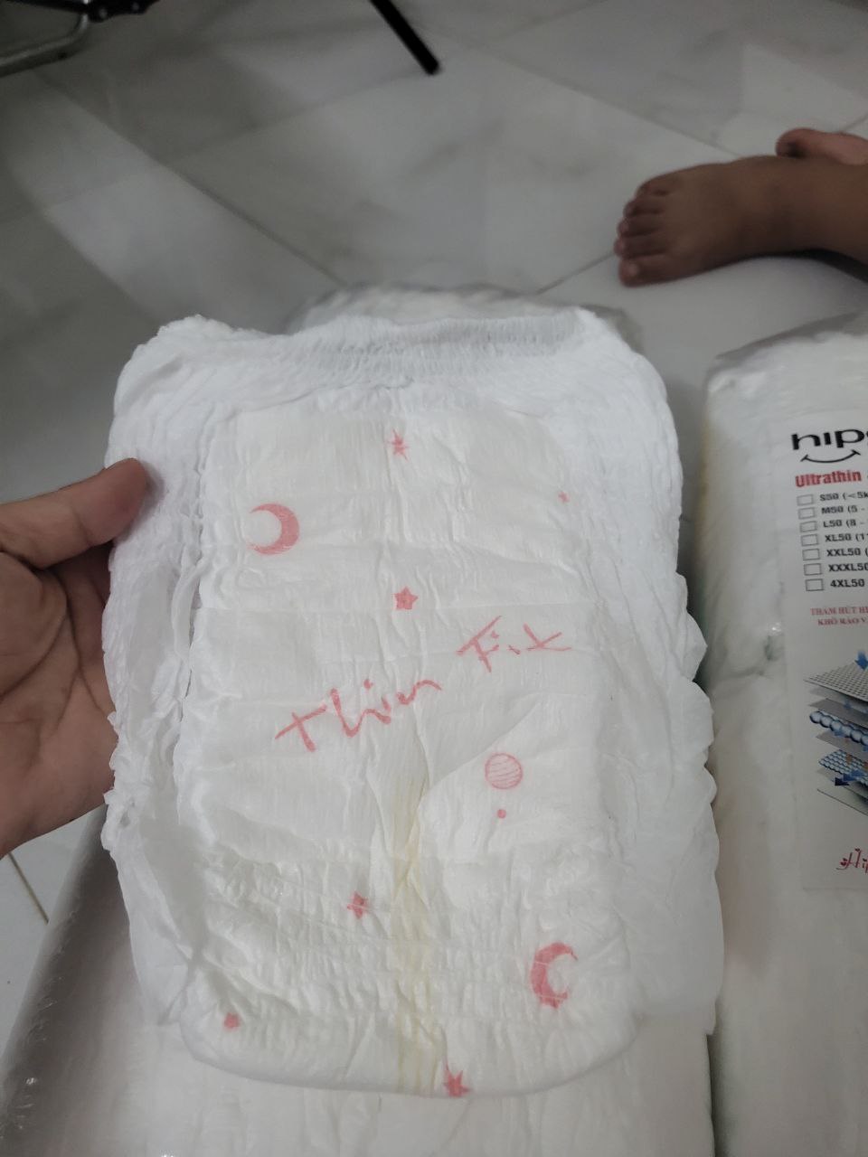 combo 50 miếng Tã Quần trần HIPPGIG A