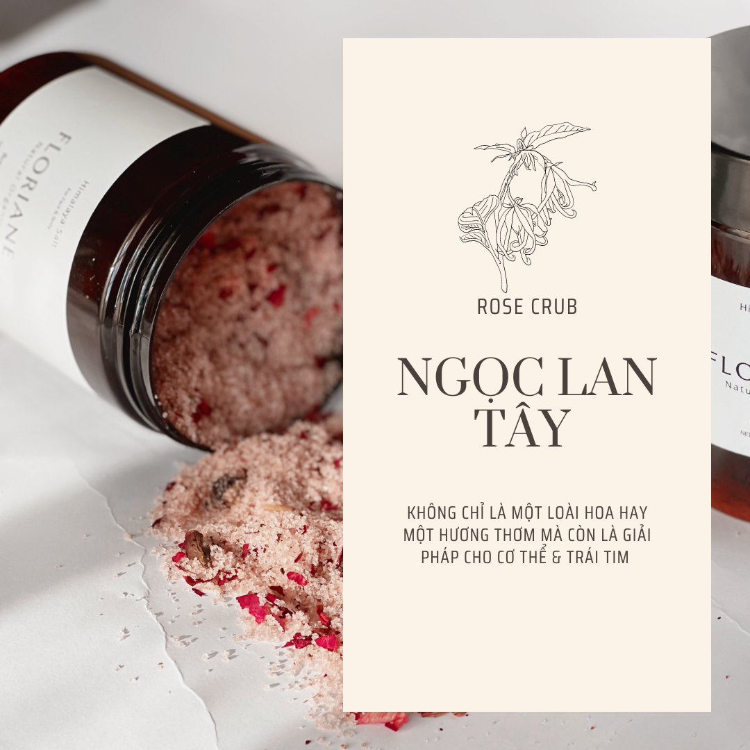 Rose Scrub - Tẩy Tế Bào Chết Body & Face