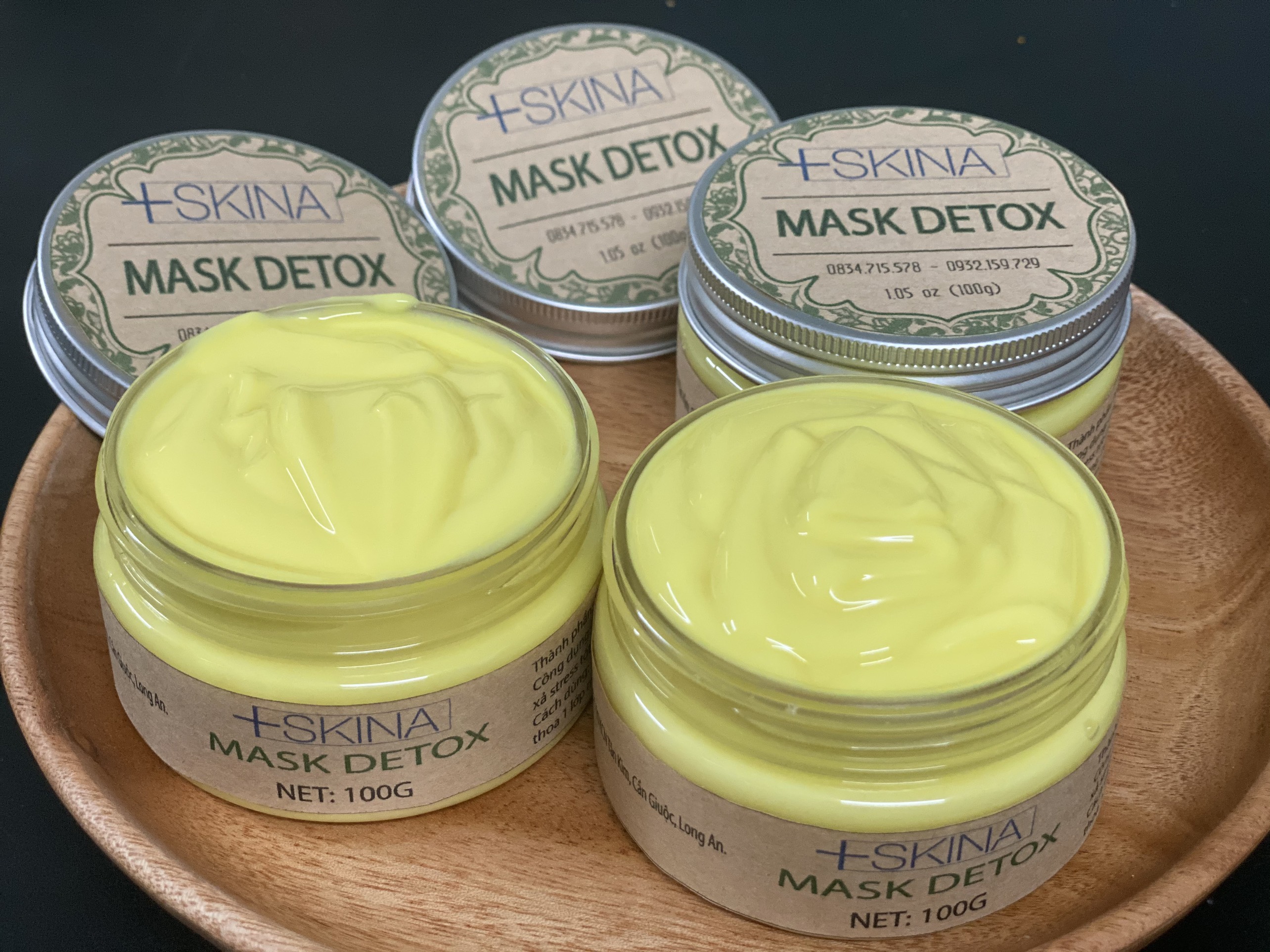 [HCM]MẶT NẠ NGHỆ MẬT ONG ( MASK DETOX)