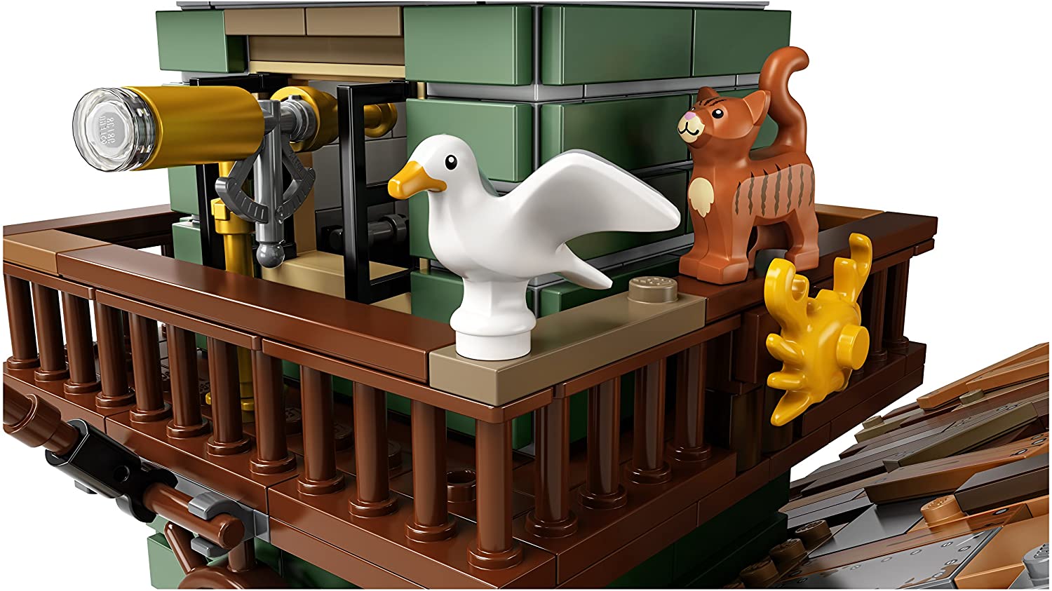 [HAPPY BRICKS] - LEGO  IDEAS - 21310 - CỬA HÀNG ĐỒ CÂU CŨ - OLD FISHING STORE