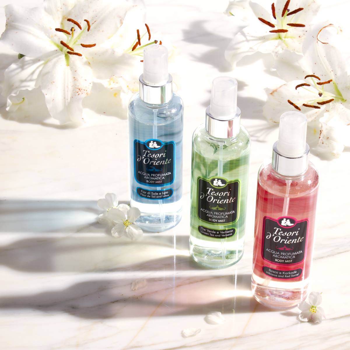 Tesori d'Oriente - Xịt thơm dưỡng ẩm cơ thể (Body mist) 200ml