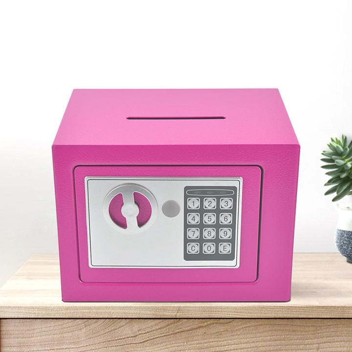 [HCM]Két sắt mini điện tử có khe nhét tiền