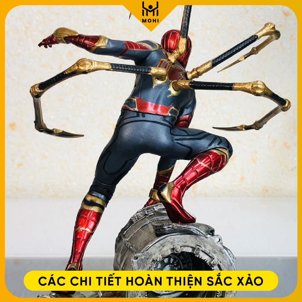 [HÀNG CÓ SẴN - RE NHAT LAZADA] Mô hình người nhện Iron Spider Man Avengers Infinity War ARTFX