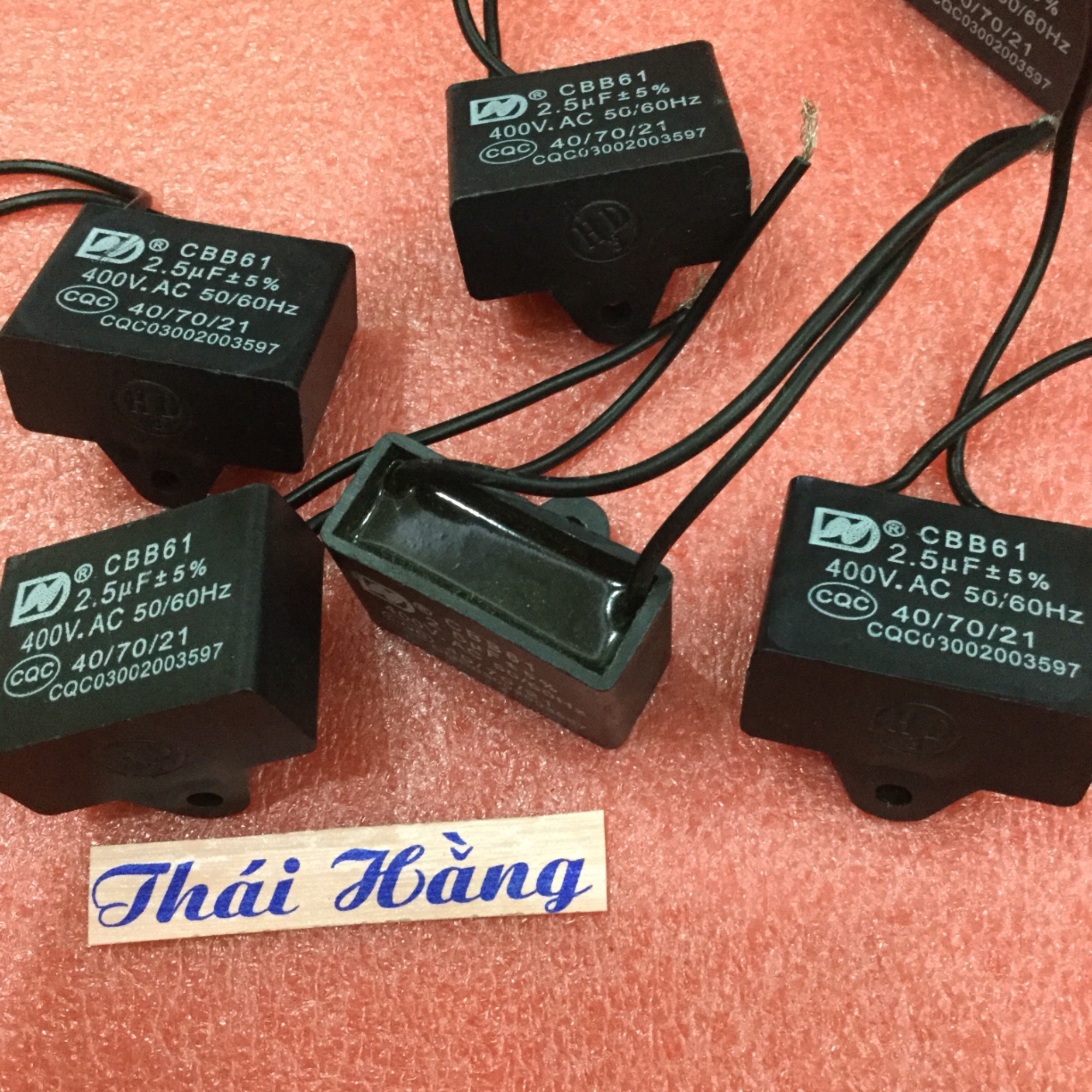 Tụ quạt cbb61 -2.5 m/400 v