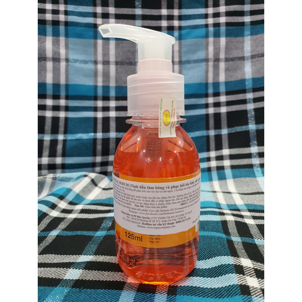 Crystal Serum (Tinh Dầu Làm Bóng + Phục Hồi Tóc Khô, Chẻ Ngọn) - 125mL