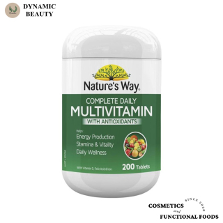 [HCM]Vitamin tổng hợp Natures Way complete daily multivitamin with antioxidants 200 viên của Úc thumbnail