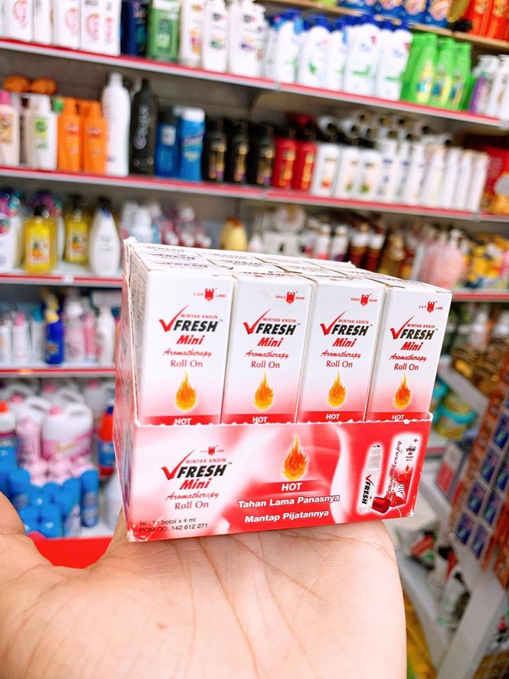 Dầu lăn thảo dược Vfresh Mini 4ml