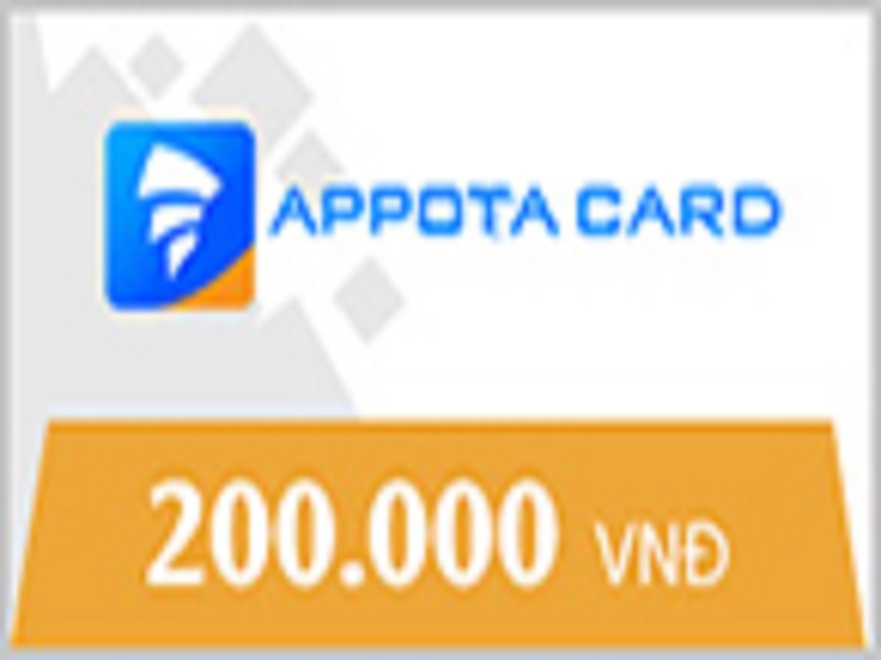Thẻ game appota 200.000 vnđ