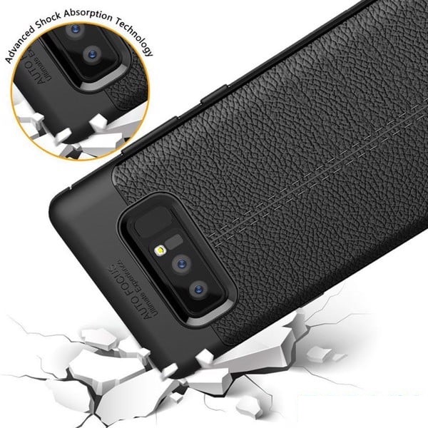Ốp Lưng Silicon Vân Da Auto Focus Cho Samsung Galaxy Note 8. Ốp Lưng Samsung Note 8. Phụ Kiện PT