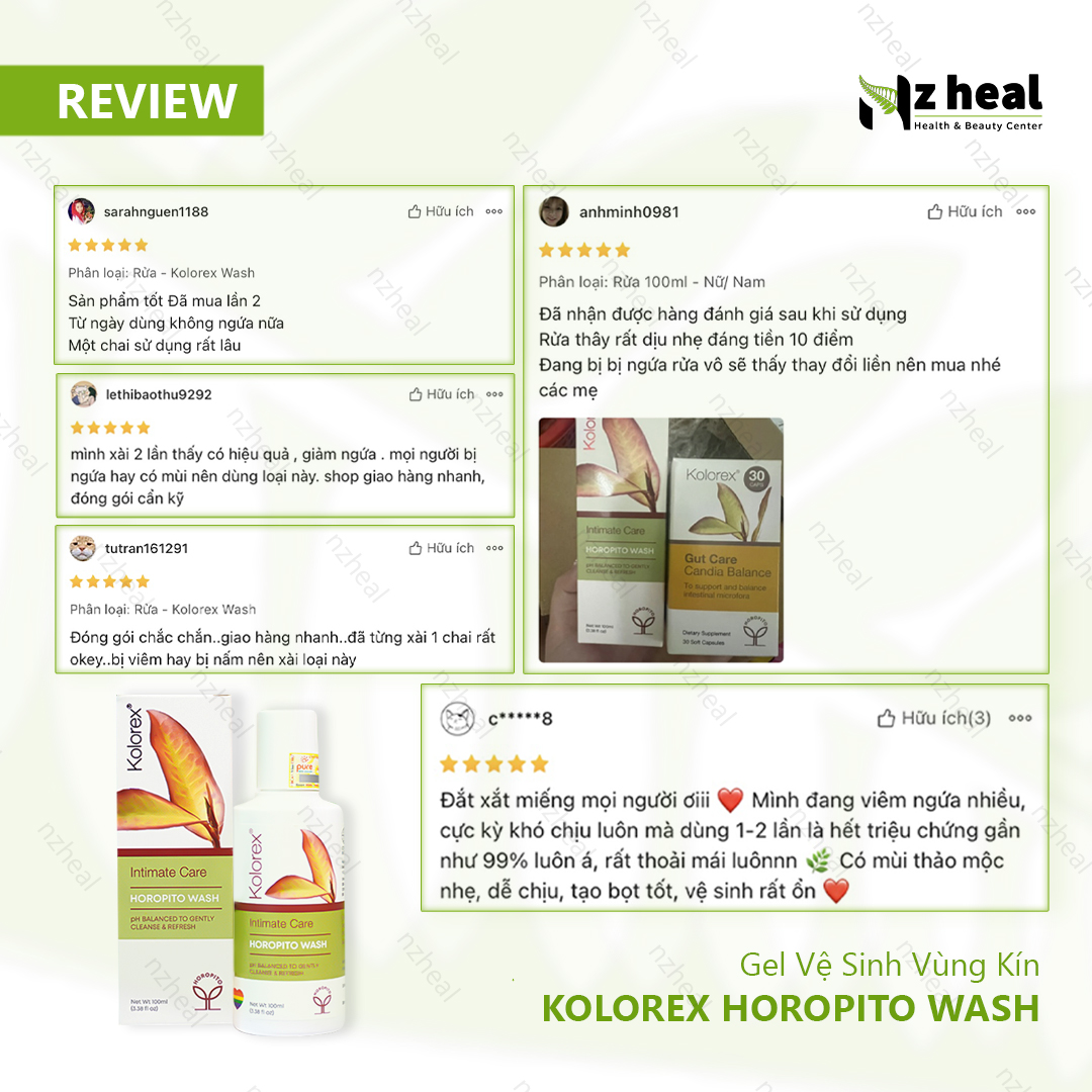 Dung dịch vệ sinh Kolorex Horopito Wash 100ml